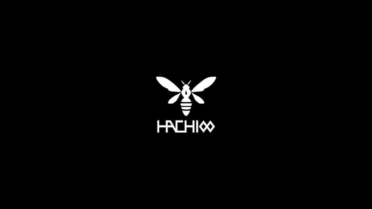 HACHIのロゴ。 - バーチャルシンガーHACHI、初のリアルワンマン