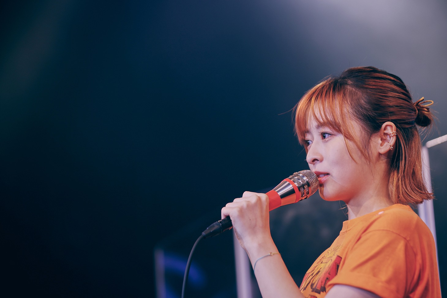 「もりなな LIVE 2022『㐂～よろこび～』」東京・harevutai公演の様子。（撮影：後藤壮太郎）