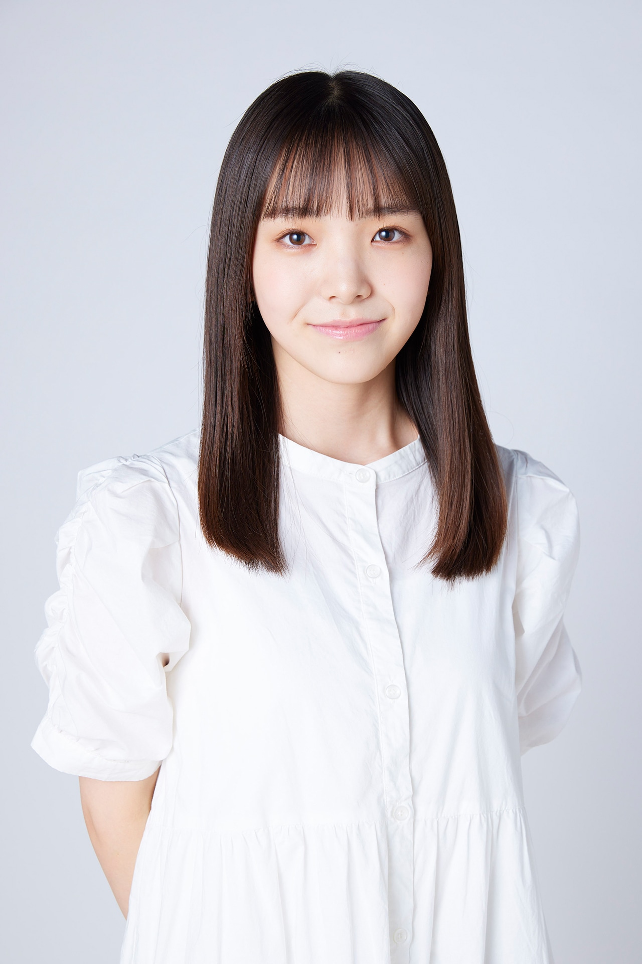 エビ中新メンバーの桜井えま。（撮影：中島たくみ）