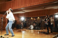 桜木輝彦「失われた時に」「彼方の景色」レコーディングの様子。