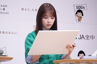 クイズに答える与田祐希。