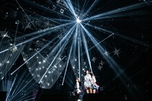 リルネード「Rirune! Rirune! Rirune! ～どんな星になったってキミをみてるよ～」の様子。