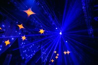 メンバーが「図面で想像していたよりも立体的！」と話したステージセット。