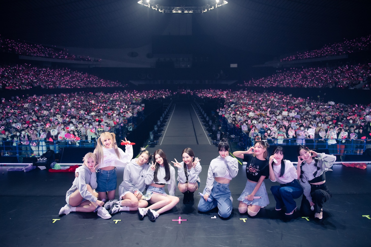 「TWICE JAPAN FAN MEETING 2022 "ONCE DAY"」の様子。（撮影：田中聖太郎）