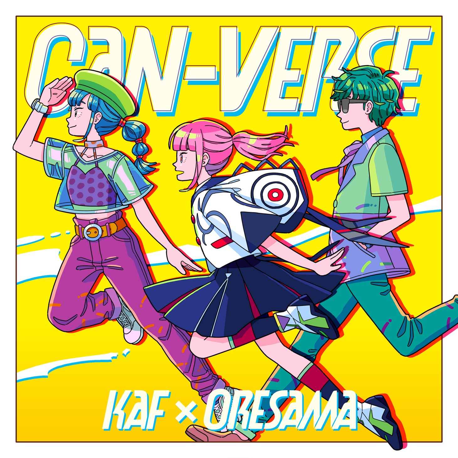 花譜「CAN-VERSE」配信ジャケット