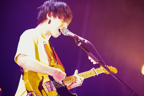 石原慎也（Vo, G / Saucy Dog）（撮影：森好弘）