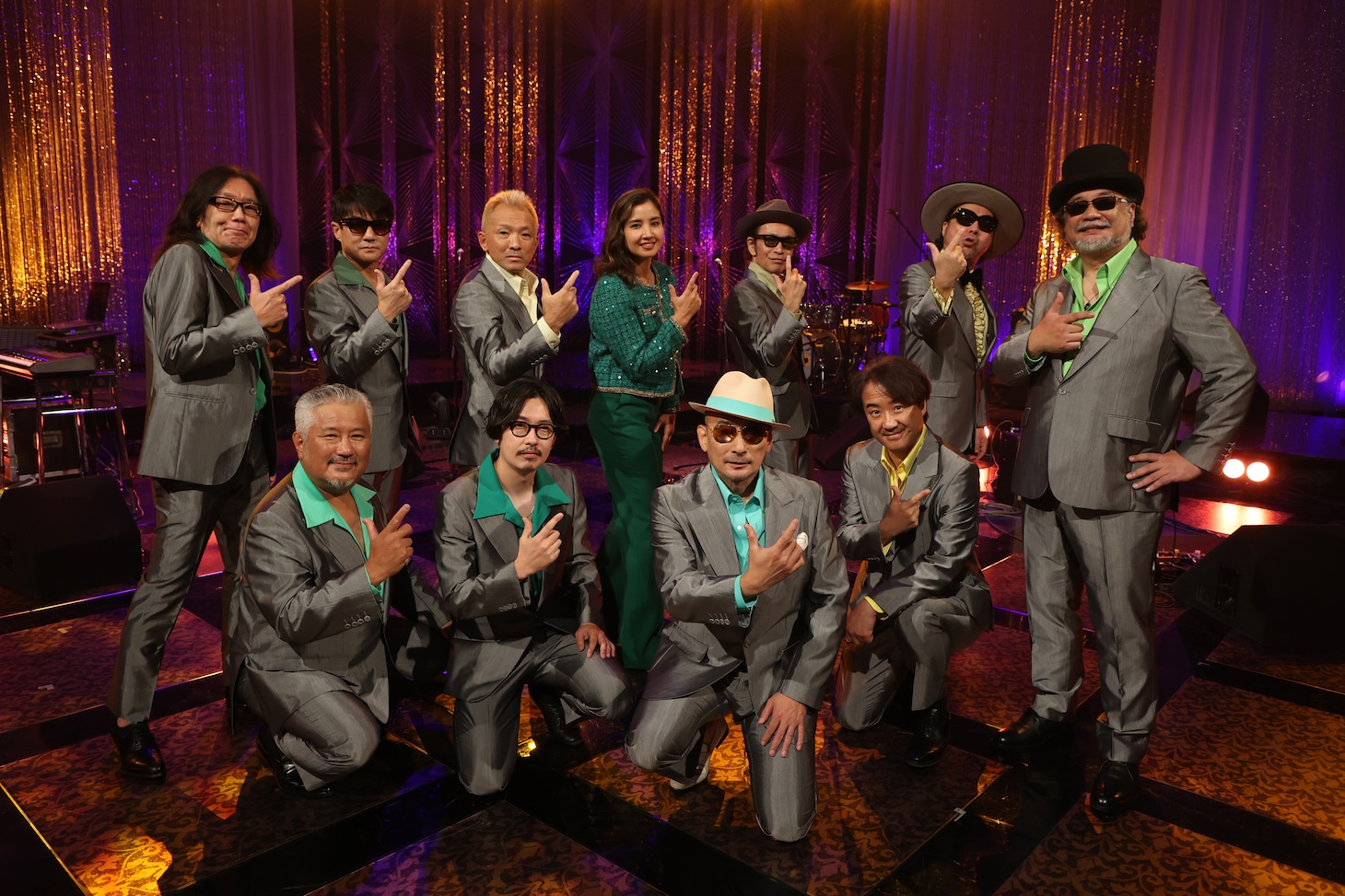 「The Covers 『クレイジーケンバンド SHOW！～シティ・ポップ名曲を歌う～』」より。（写真提供：NHK）