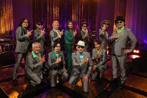 「The Covers 『クレイジーケンバンド SHOW!~シティ・ポップ名曲を歌う~』」より。(写真提供:NHK)