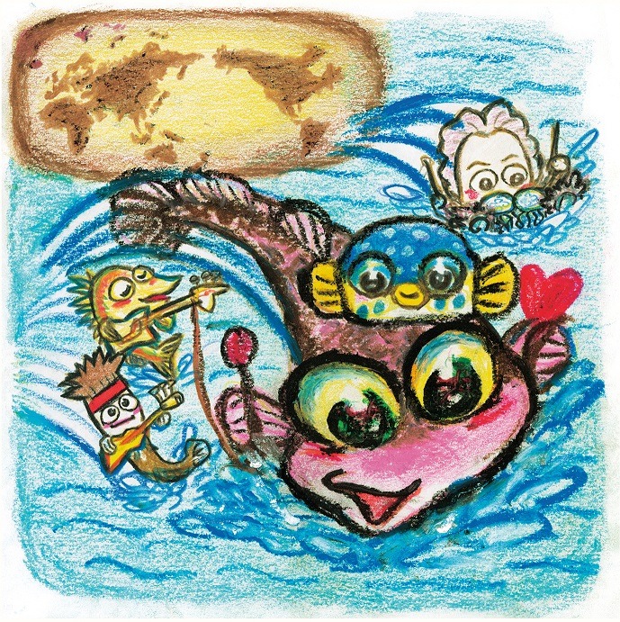 ザ・クロマニヨンズ「イノチノマーチ」ジャケット