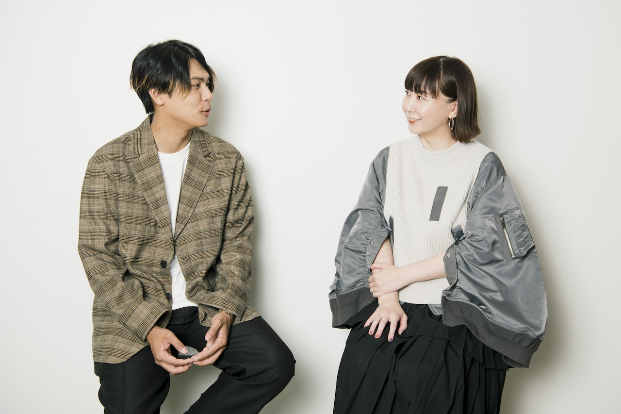 左からSoma Genda、土岐麻子。