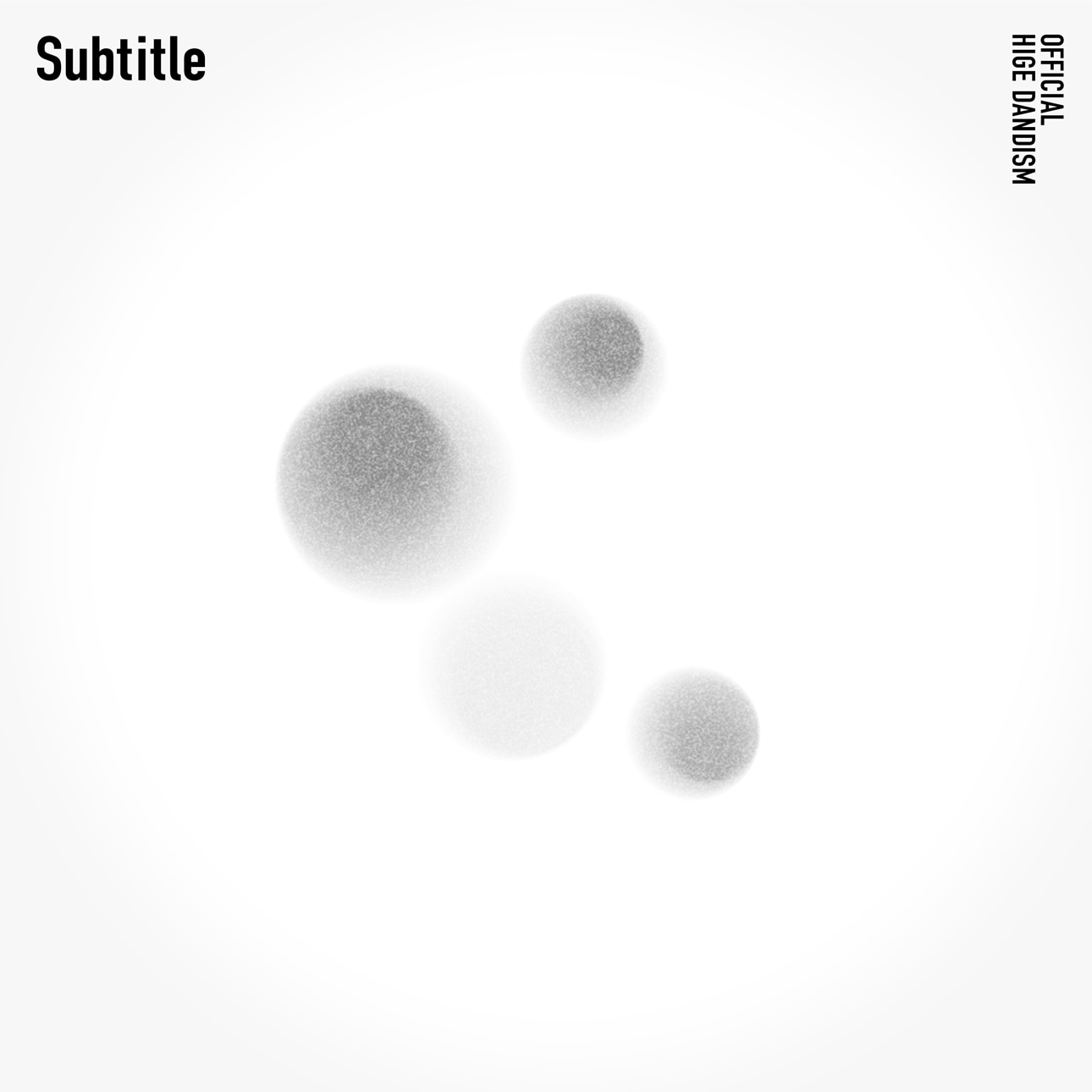 Official髭男dism「Subtitle」ジャケット