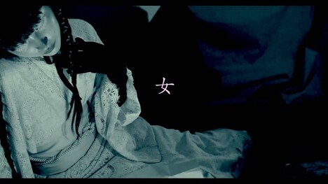 LISACHRIS ＆ Maika Loubté「Hana炎 feat. 鎮座DOPENESS」MVより。