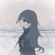 須田景凪「雲を恋う / 落花流水」配信ジャケット