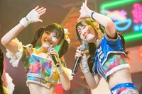 大塚望由（左）と桐乃みゆ（右）。