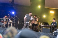 「京都音楽博覧会2022 in 梅小路公園」より槇原敬之のステージの様子。（撮影：井上嘉和）