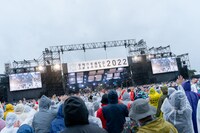 「京都音楽博覧会2022 in 梅小路公園」より槇原敬之のステージの様子。（撮影：井上嘉和）