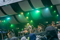 「京都音楽博覧会2022 in 梅小路公園」より槇原敬之のステージの様子。（撮影：井上嘉和）