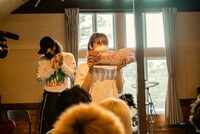 肉を手に入れたきゃなみ（Dr, Vo / TEAR）。