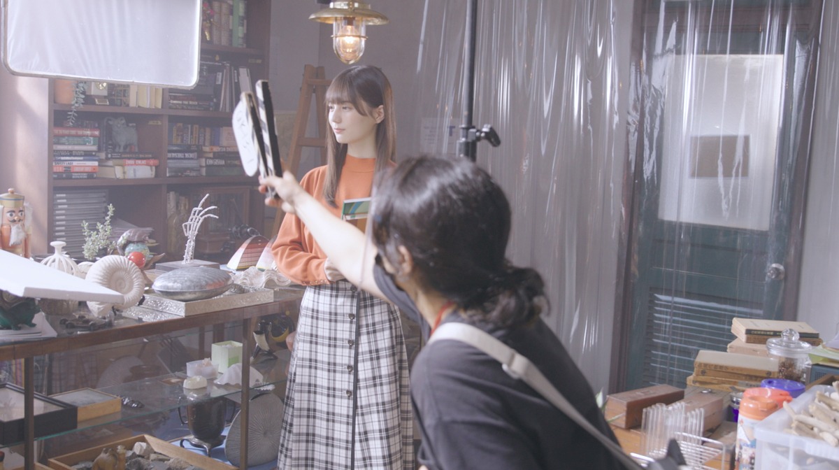 関西電力の新CM「阿部教授の冬支度」編メイキングより。