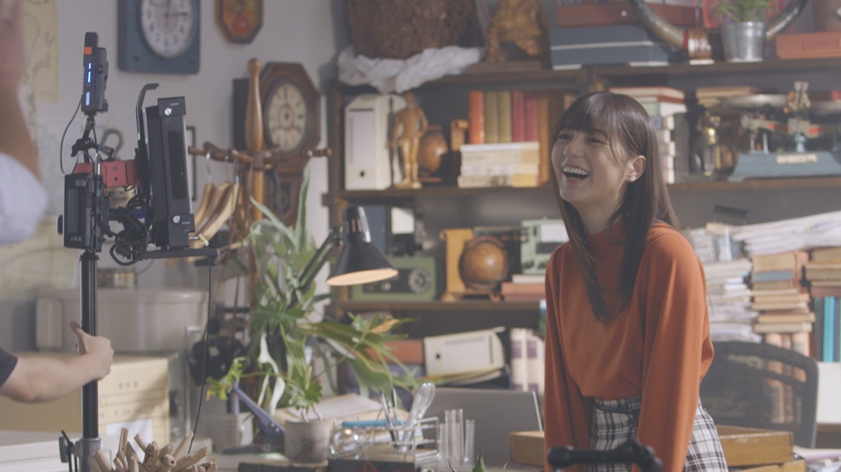 関西電力の新CM「阿部教授の冬支度」編メイキングより。