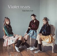 Task have Fun「Violet tears」ジャケット裏面