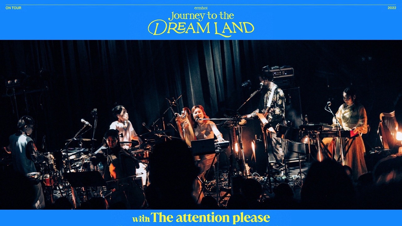 ermhoi「Journey to the DREAM LAND」WWW公演より。