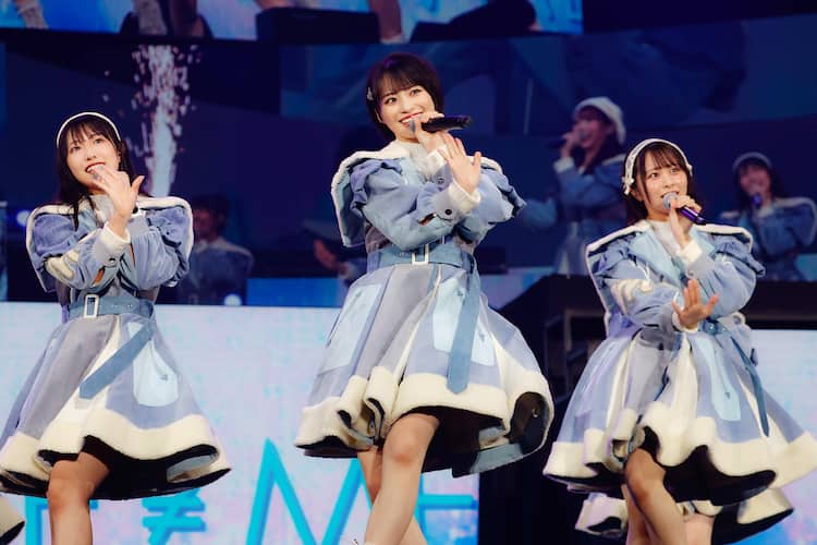 冨田菜々風直筆はにかみショート歌唱① チュウ