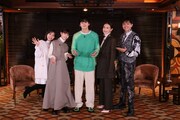 左から田中みな実、西野七瀬、眞栄田郷敦、長谷川京子、満島真之介。（写真提供：関西テレビ）