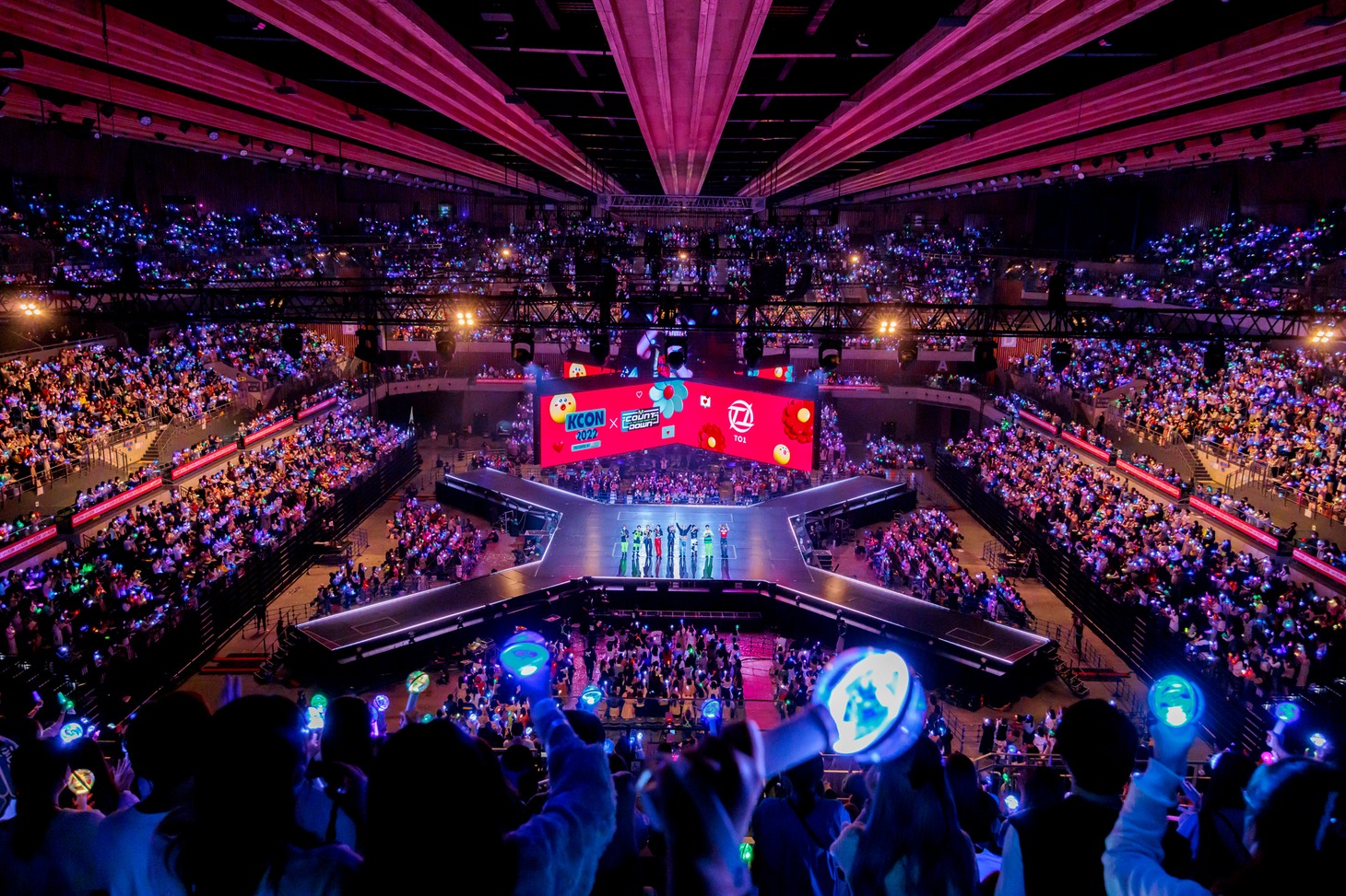 「KCON 2022 JAPAN」の様子。 (c)CJ ENM Co., Ltd, All Rights Reserved