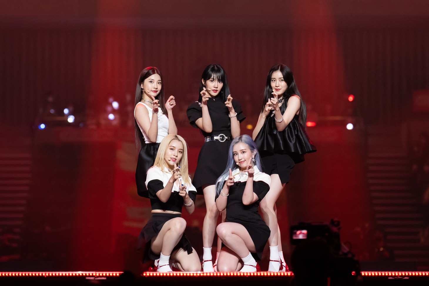 「KCON 2022 JAPAN SPECIAL Pre-Show」に出演したwoo!ah!。 (c)CJ ENM Co., Ltd, All Rights Reserved