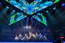 INIのステージの様子。 (c)CJ ENM Co., Ltd, All Rights Reserved