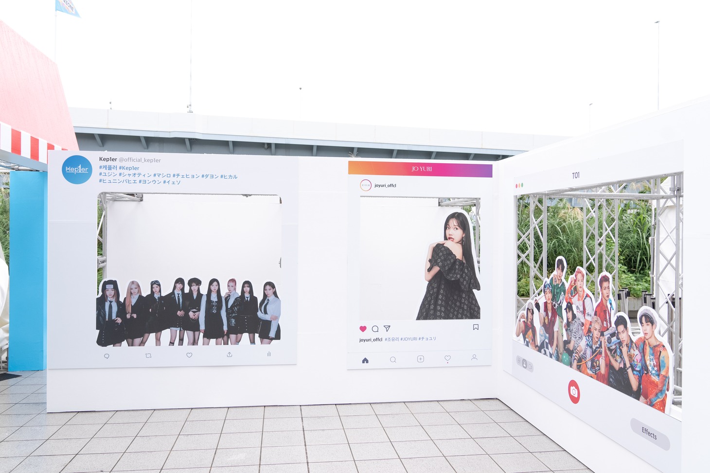 ブースの様子。 (c)CJ ENM Co., Ltd, All Rights Reserved