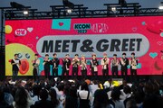 INIの「MEET&GREET」の様子。 (c)CJ ENM Co., Ltd, All Rights Reserved