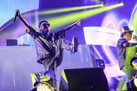 左から石野卓球、ピエール瀧。（Photo by Masanori Naruse）