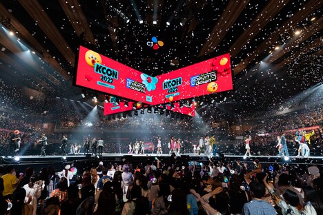 「KCON 2022 JAPAN」の様子。 (c)CJ ENM Co., Ltd, All Rights Reserved