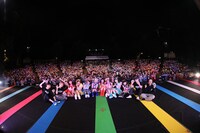 「でんぱ組.inc全国ツアー2022 電電電電電電電電電!!!!!!!!!+でんでん!! in 日比谷野外音楽堂」の様子。