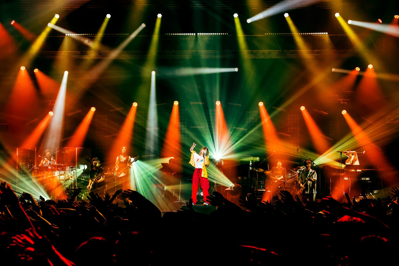 「aiko Live Tour『Love Like Rock Limited vol.2』」10月12日公演の様子。（撮影：岡田貴之）