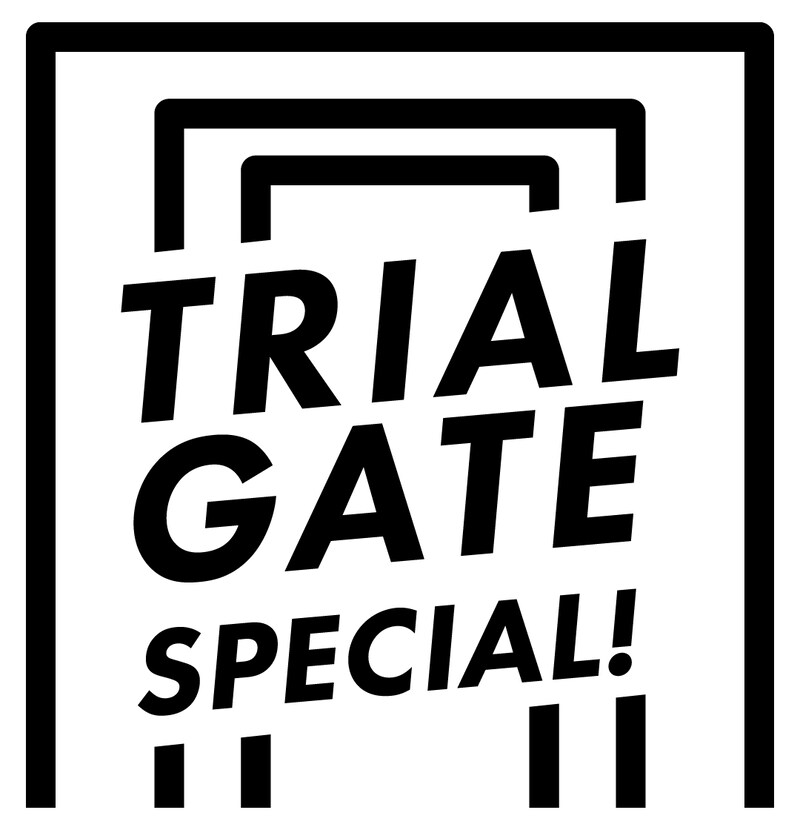 「Invitation to TRIAL GATE SPECIAL!」ロゴ