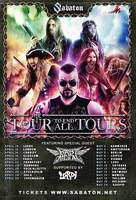「Sabaton THE TOUR TO END ALL TOURS」告知フライヤー