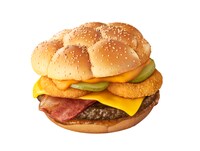 ワイルドビーフバーガーオニオンリング＆チーズ