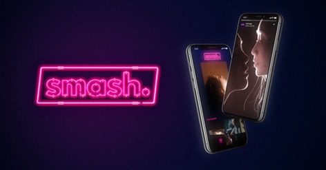 「smash.」ロゴ