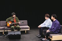 左から斎藤宏介（UNISON SQUARE GARDEN、XIIX）、ラバーガール。