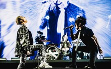 Masato（coldrain）とMAH（SiM）。（撮影：ヤマダ マサヒロ、Takeshi Yao）