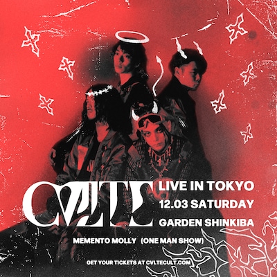 「CVLTE pre. "MEMENTO MOLLY"」告知ビジュアル