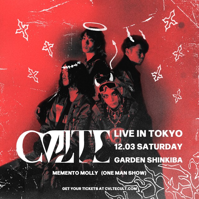 「CVLTE pre. "MEMENTO MOLLY"」告知ビジュアル