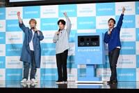 「みんなでやってみようー！」と声を合わせる3人。
