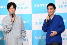 「ヒステリックゴロチ」について語る稲垣吾郎と草なぎ剛。
