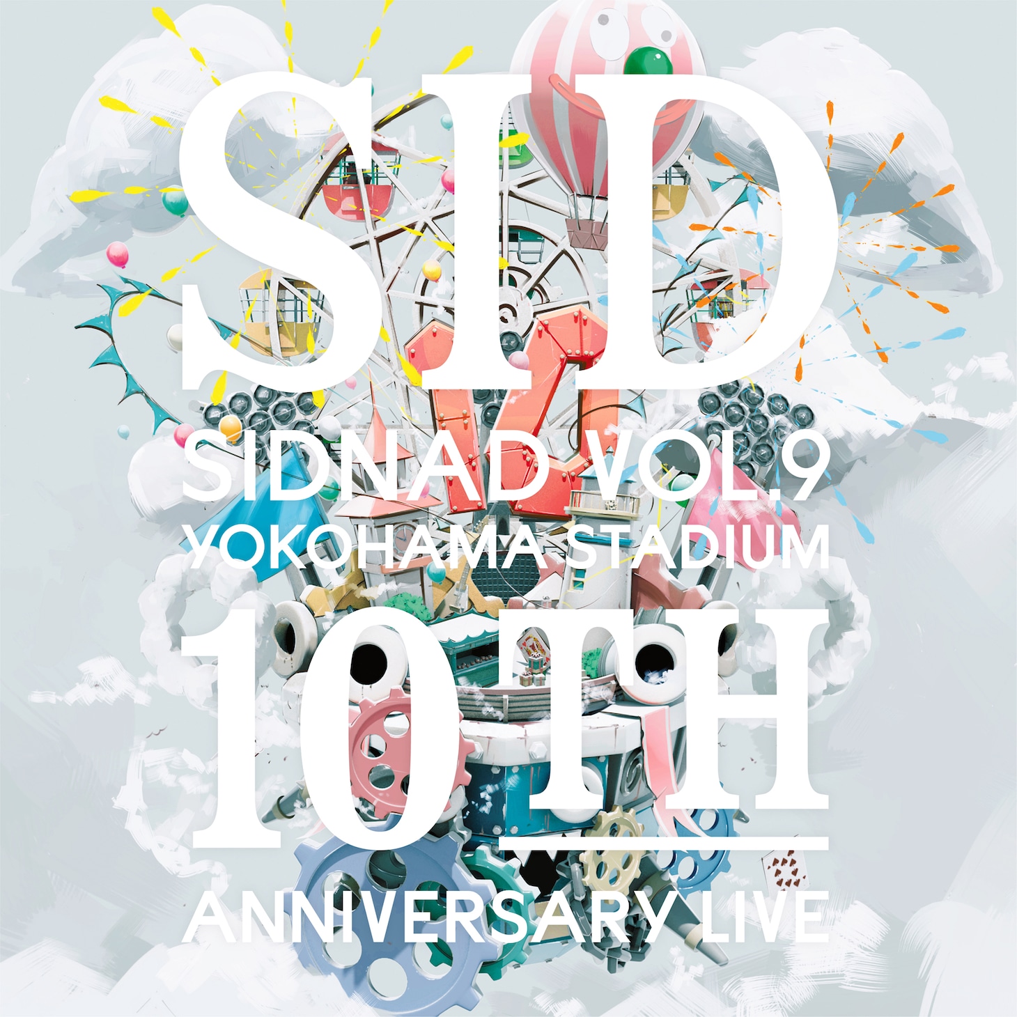 シド「SIDNAD Vol.9 ～YOKOHAMA STADIUM～ ＜10th Anniversary LIVE＞」ジャケット