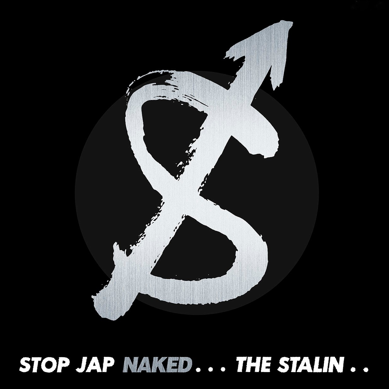 THE STALIN「STOP JAP NAKED」新装版のジャケット。