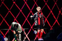 木曽義雄（池田彪馬）と源田宗親（飯島颯）。